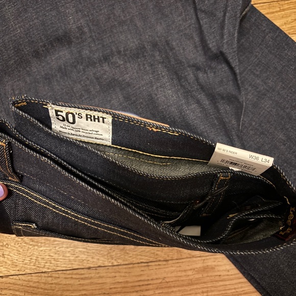 NWT Men’s Lee 101 Riders from the Archives in Dry (6MJ1013), Size 36x34 - Picture 5 of 7